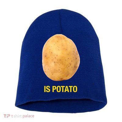 Is Potato Funny Late Show Meme Comedy TV Saying Short Acrylic Beanie