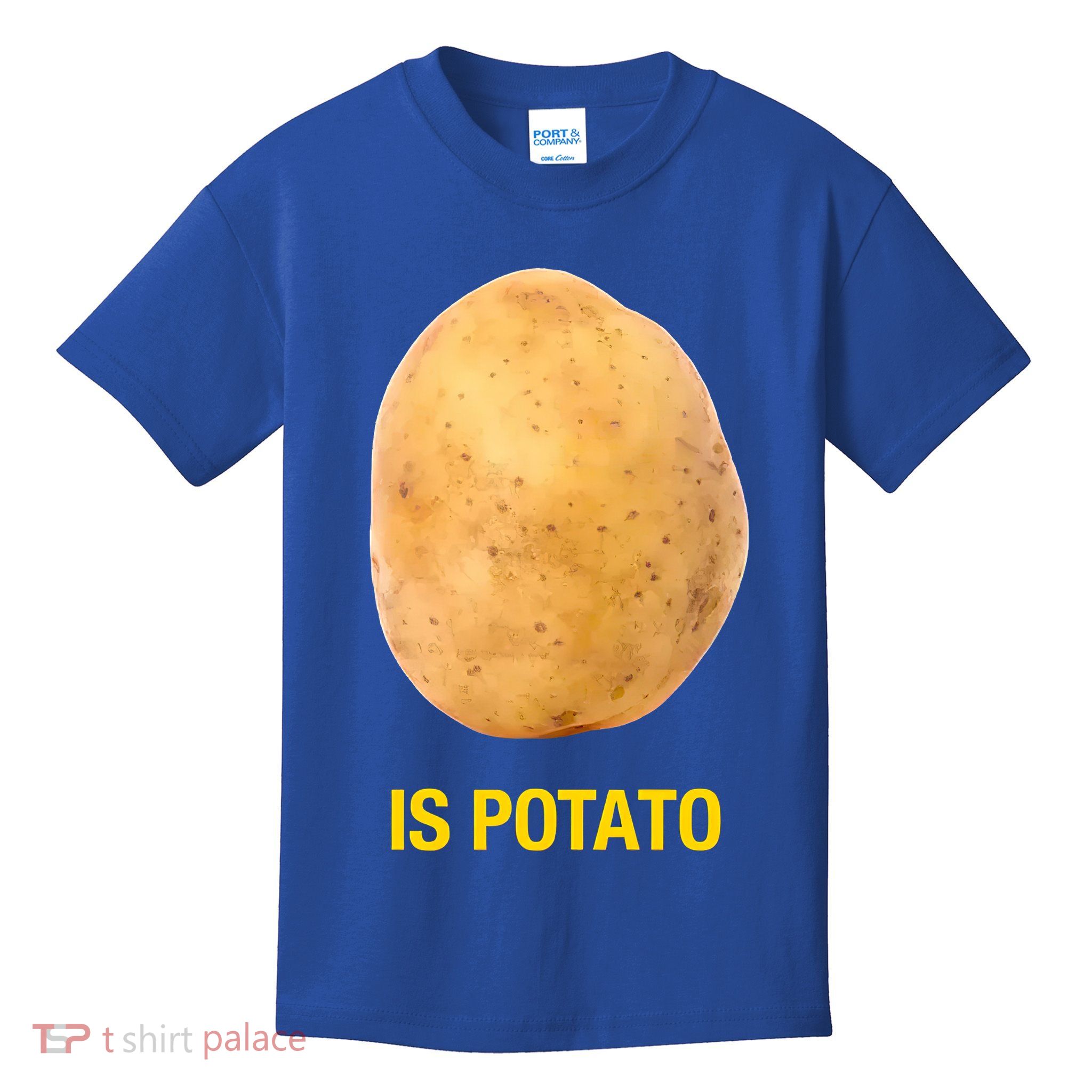 Is Potato Funny Late Show Meme Comedy TV Saying Kids T-Shirt