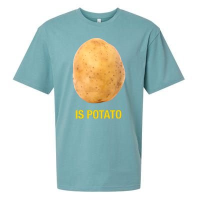 Is Potato Funny Late Show Meme Comedy TV Saying Sueded Cloud Jersey T-Shirt