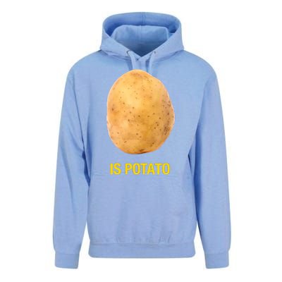 Is Potato Funny Late Show Meme Comedy TV Saying Unisex Surf Hoodie