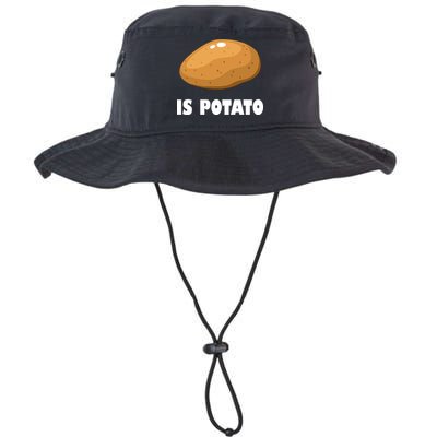 Is Potato Funny Meme Late Night Bucket Hat