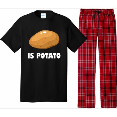 Is Potato Funny Meme Late Night Pajama Set