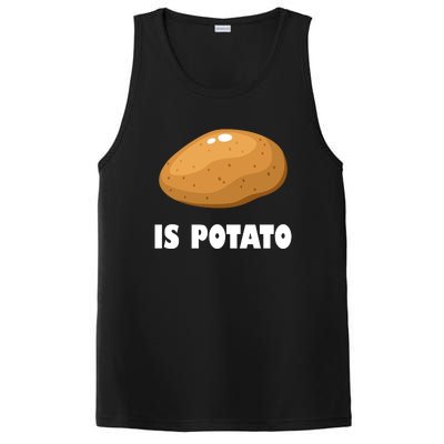 Is Potato Funny Meme Late Night PosiCharge Competitor Tank