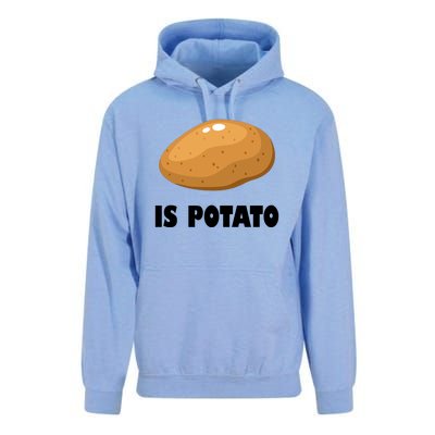 Is Potato Funny Meme Late Night Unisex Surf Hoodie