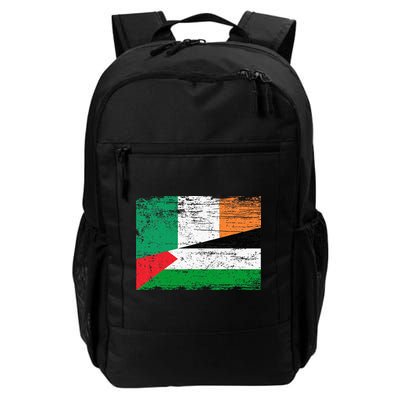 Ireland Palestine Flags Half Irish Half Palestinian Backpack