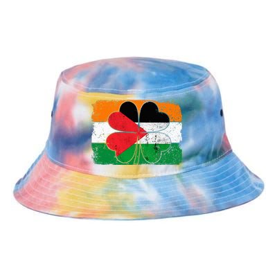 Irish Palestine Flag Ireland Shamrock St Patricks Day Tie Dye Newport Bucket Hat