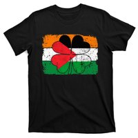 Irish Palestine Flag Ireland Shamrock St Patricks Day T-Shirt