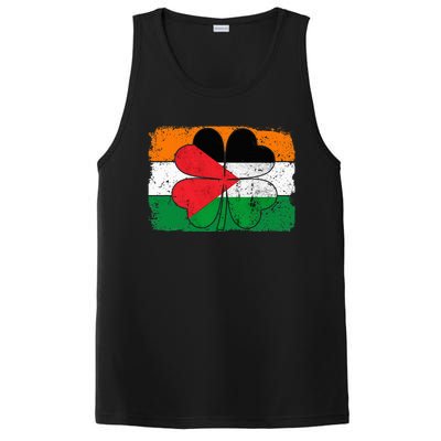 Irish Palestine Flag Ireland Shamrock St Patricks Day PosiCharge Competitor Tank