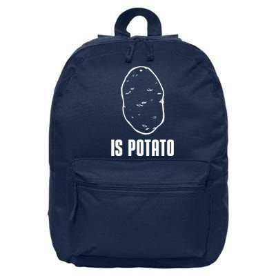 Is Potato Funny Potato 16 in Basic Backpack