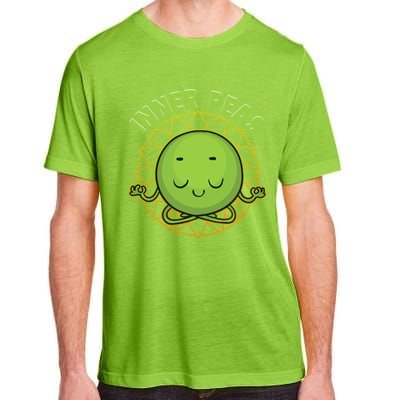 Inner Peas Funny Inner Peace Foodie Pun Meme Cute Gift Adult ChromaSoft Performance T-Shirt