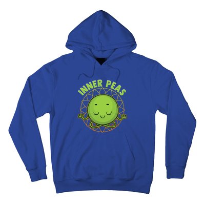 Inner Peas Funny Inner Peace Foodie Pun Meme Cute Gift Hoodie