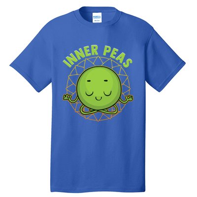 Inner Peas Funny Inner Peace Foodie Pun Meme Cute Gift Tall T-Shirt