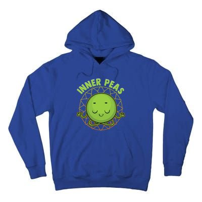 Inner Peas Funny Inner Peace Foodie Pun Meme Cute Gift Tall Hoodie