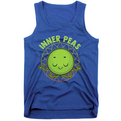 Inner Peas Funny Inner Peace Foodie Pun Meme Cute Gift Tank Top