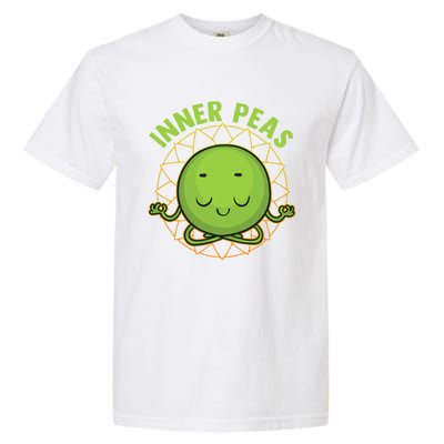 Inner Peas Funny Inner Peace Foodie Pun Meme Cute Gift Garment-Dyed Heavyweight T-Shirt