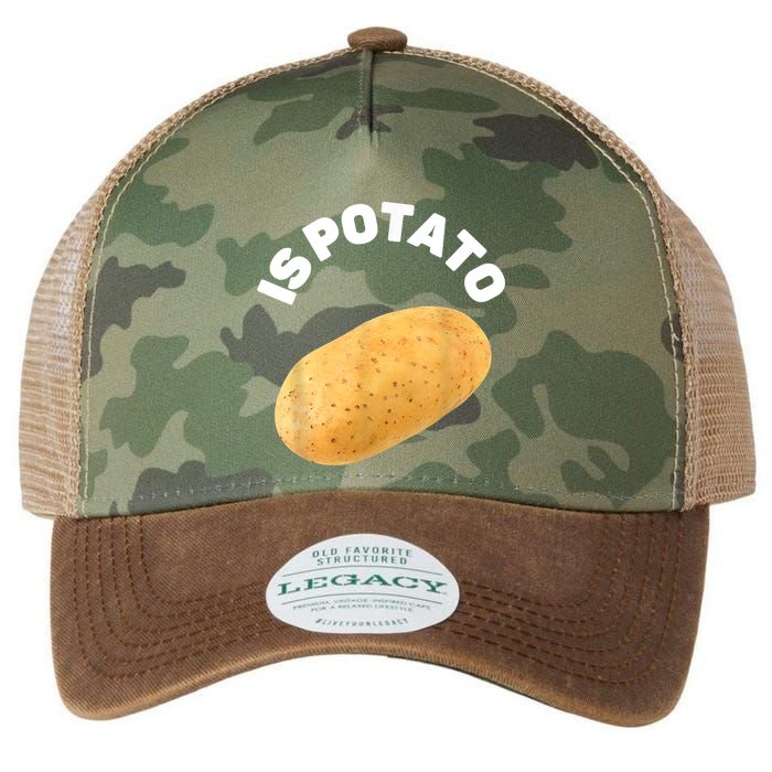 Is Potato Funny Tee As Seen On Late Night Legacy Tie Dye Trucker Hat
