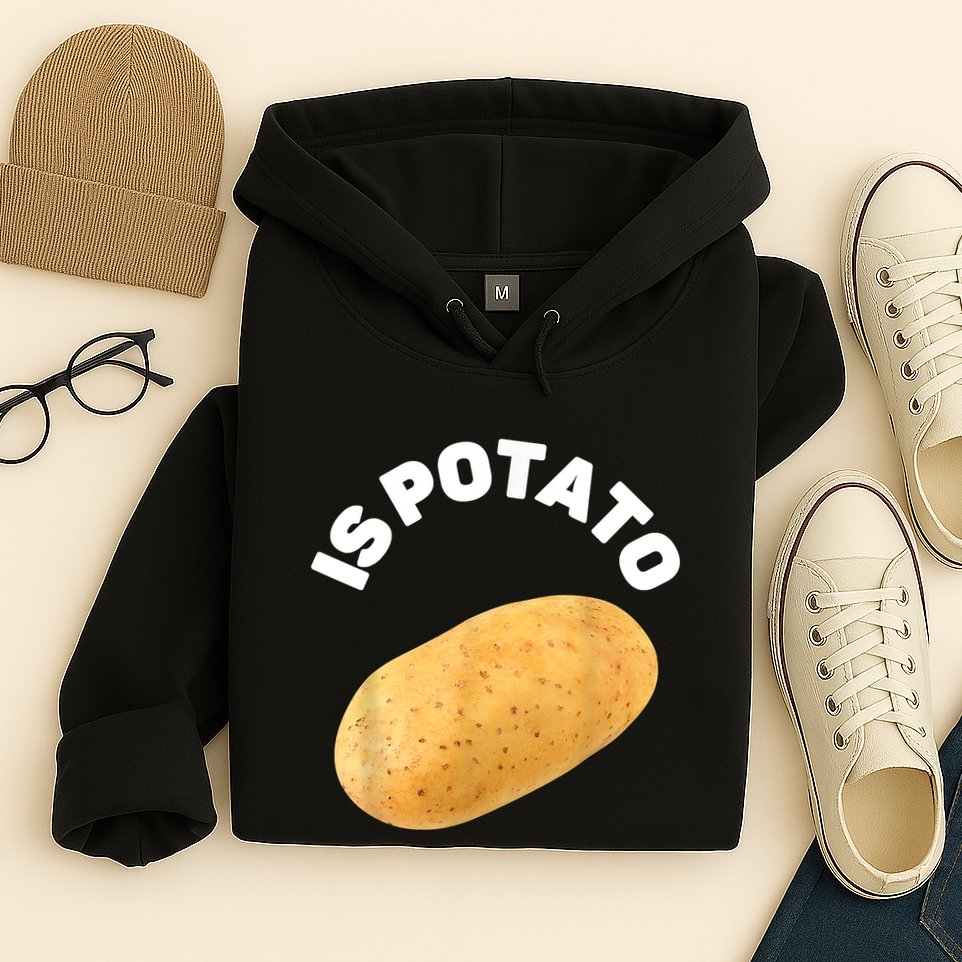 Is Potato Funny Tee As Seen On Late Night Hoodie
