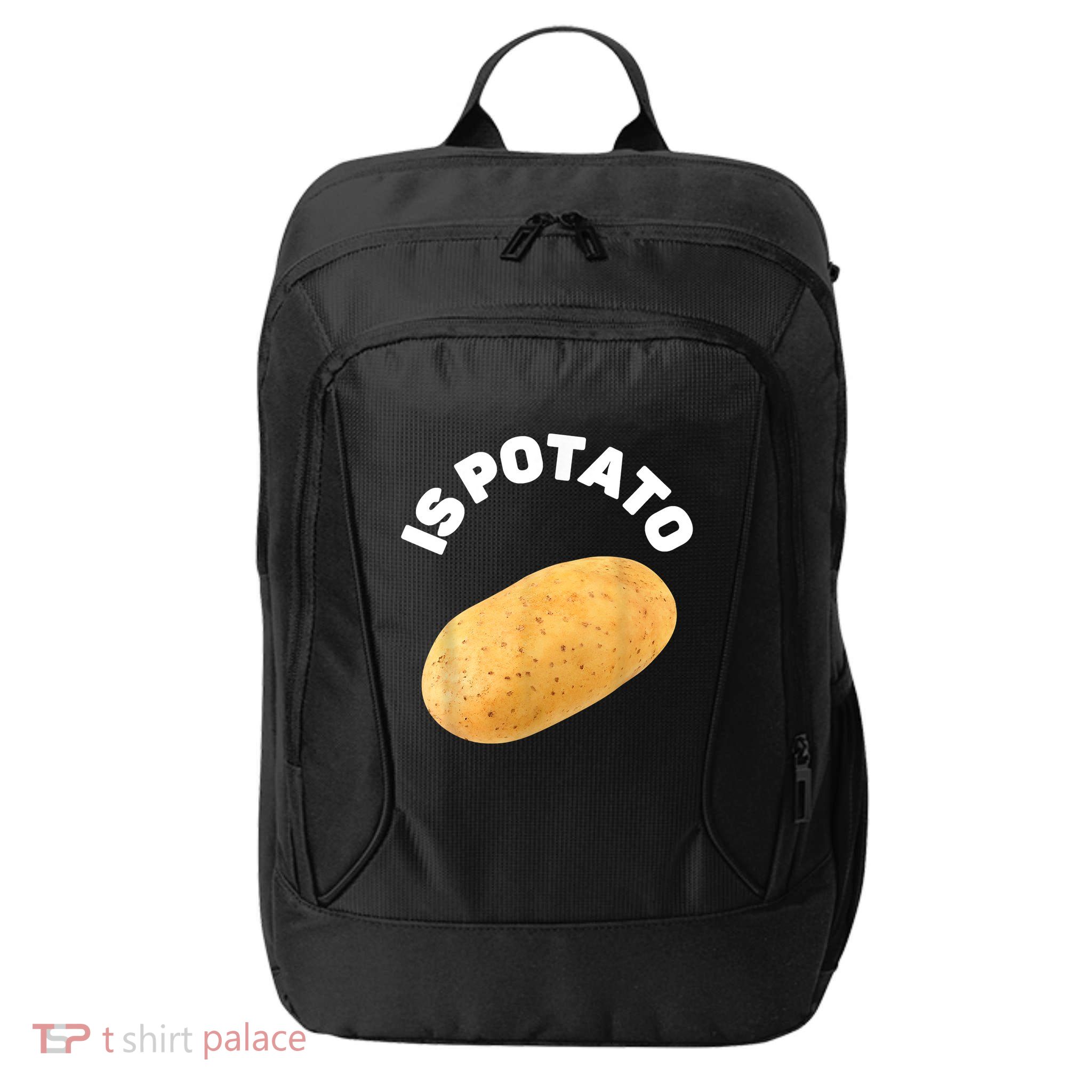 Is Potato Funny Tee As Seen On Late Night City Backpack