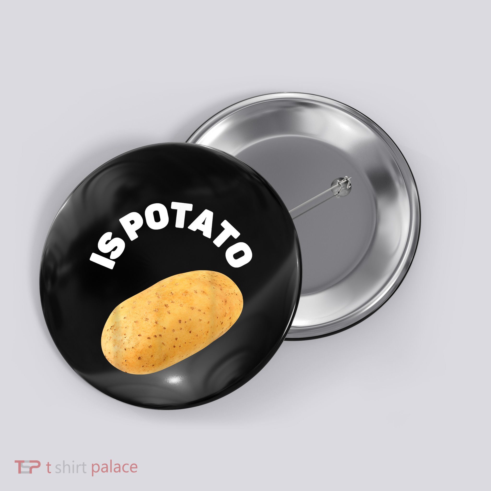 Is Potato Funny Tee As Seen On Late Night Button