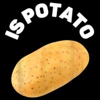 Is Potato Funny Tee As Seen On Late Night Drawstring Bag
