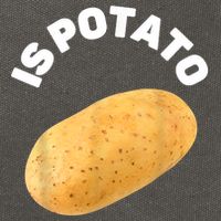 Is Potato Funny Tee As Seen On Late Night Cotton Canvas Backpack