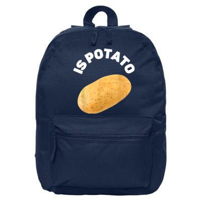 Is Potato Funny Tee As Seen On Late Night 16 in Basic Backpack