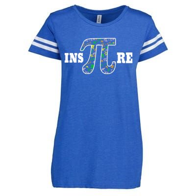 Inspire Pi Gift 3 14 Math Teacher Pi National Day Academic Meaningful Gift Enza Ladies Jersey Football T-Shirt