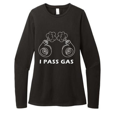 I Pass Gas Turbos Funny Womens CVC Long Sleeve Shirt