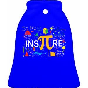 Inspire Pi Gift 3 14 Math Teacher Pi National Day Funny Gift Ceramic Bell Ornament