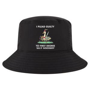 I Plead Guilty To F.I.R.S.T Degree Silly Goosery Apparel Cool Comfort Performance Bucket Hat