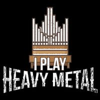 I Play Heavy Metal Church Organist Pipe Organ Player Drawstring Bag
