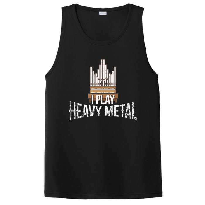 I Play Heavy Metal Church Organist Pipe Organ Player PosiCharge Competitor Tank