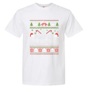 I Prefer Halloween Christmas Sweater Funny Ugly Xmas Holiday Garment-Dyed Heavyweight T-Shirt