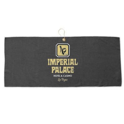 Imperial Palace Hotel Casino Vintage Sign Retro Las Vegas Large Microfiber Waffle Golf Towel