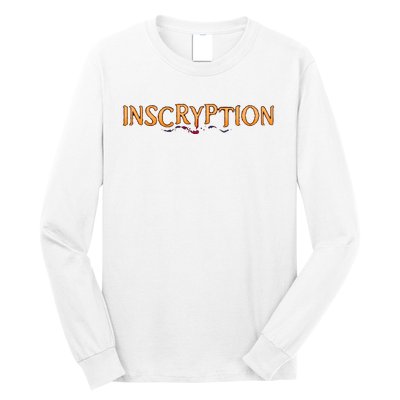 Inscryption Psychological Horror Card Game Halloween Scary Long Sleeve Shirt