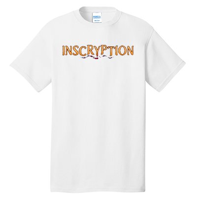 Inscryption Psychological Horror Card Game Halloween Scary Tall T-Shirt