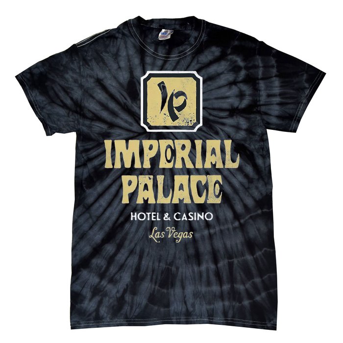 Imperial Palace Hotel Casino Vintage Sign Retro Las Vegas Tie-Dye T-Shirt