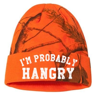 Im Probably Hangry Crewneck Cute Gift Kati Licensed 12" Camo Beanie