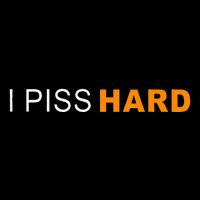 I Piss Hard Funny Meme Sarcasm Cooling Performance Long Sleeve Crew