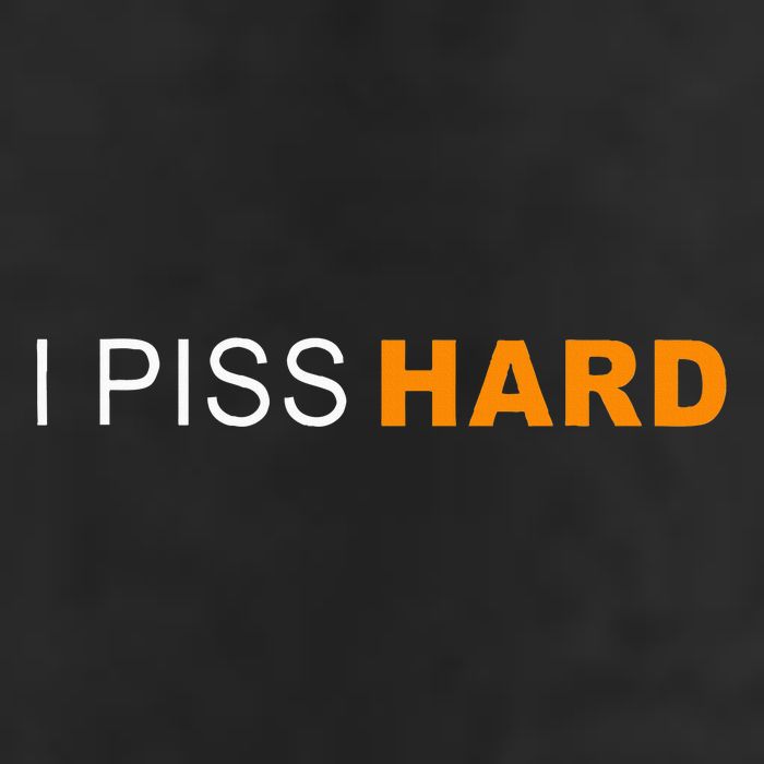 I Piss Hard Funny Meme Sarcasm Golf Towel