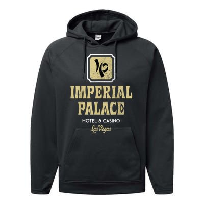 Imperial Palace Hotel And Casino Performance Fleece Hoodie