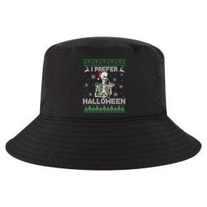 I Prefer Halloween Christmas Funny Skeleton Xmas Gift Cool Comfort Performance Bucket Hat