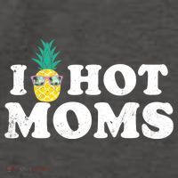 I Pineapple Hot Moms Upside Down I Heart Funny Swinger Vector Backpack