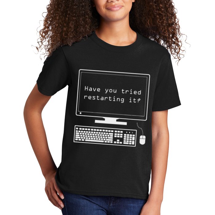 It Pro Have You Tried Restarting It Computer Help Desk Kids T-Shirt