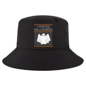 I Prefer Halloween Christmas Funny Funny Ugly Xmas Holiday Funny Cool Comfort Performance Bucket Hat