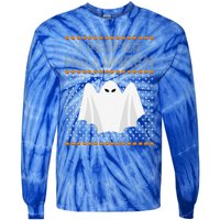 I Prefer Halloween Christmas Funny Funny Ugly Xmas Holiday Funny Tie-Dye Long Sleeve Shirt