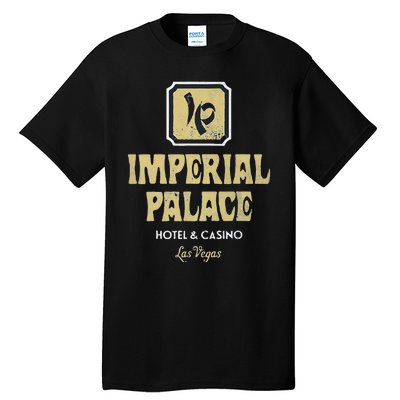 Imperial Palace Hotel Casino Vintage Sign Retro Las Vegas Tall T-Shirt