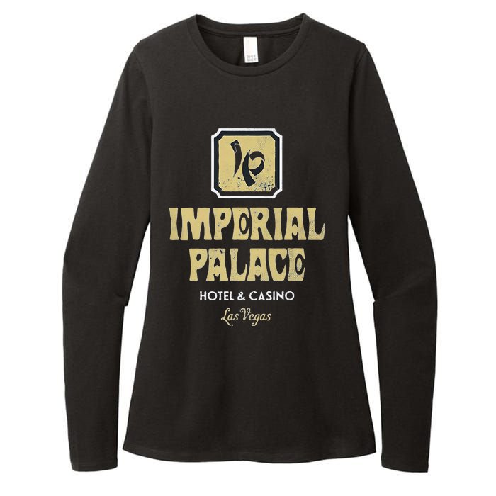 Imperial Palace Hotel Casino Vintage Sign Retro Las Vegas Womens CVC Long Sleeve Shirt