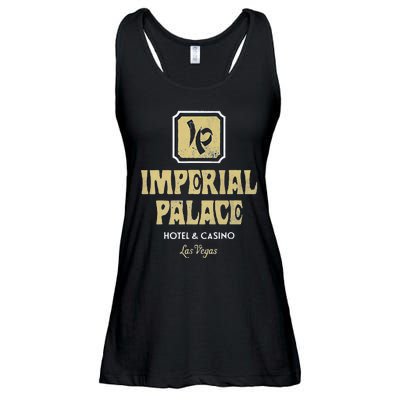 Imperial Palace Hotel Casino Vintage Sign Retro Las Vegas Ladies Essential Flowy Tank