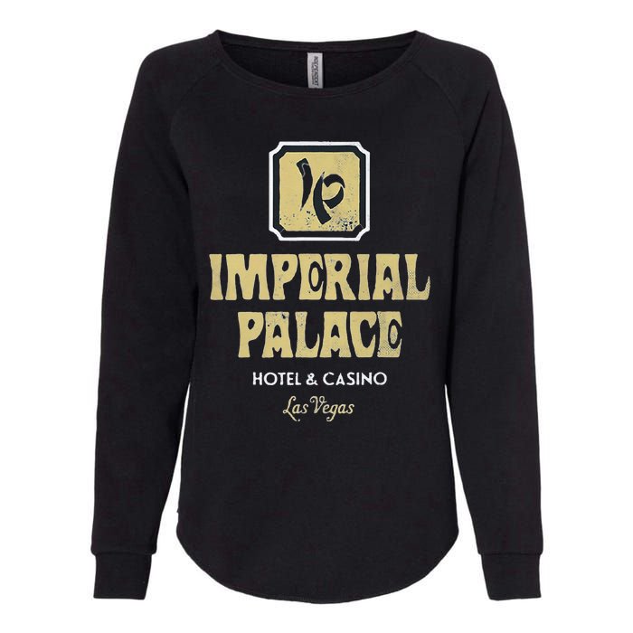 Imperial Palace Hotel Casino Vintage Sign Retro Las Vegas Womens California Wash Sweatshirt